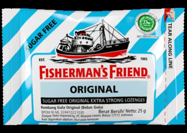 Fishermans Friend Sugar Free Original Lozenges 25g