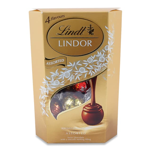 Lindt Lindor Cornet Assorted 200g