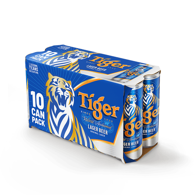 Tiger Beer Can 10 x 320ml