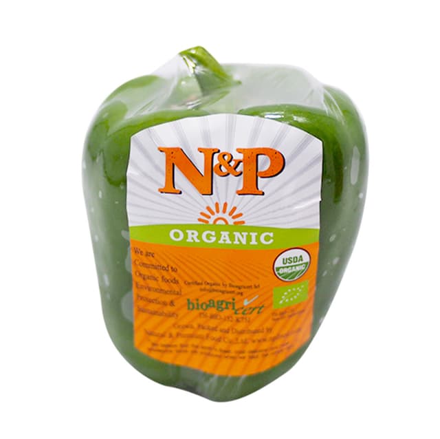 Organic Green Capsicum Thailand 150g
