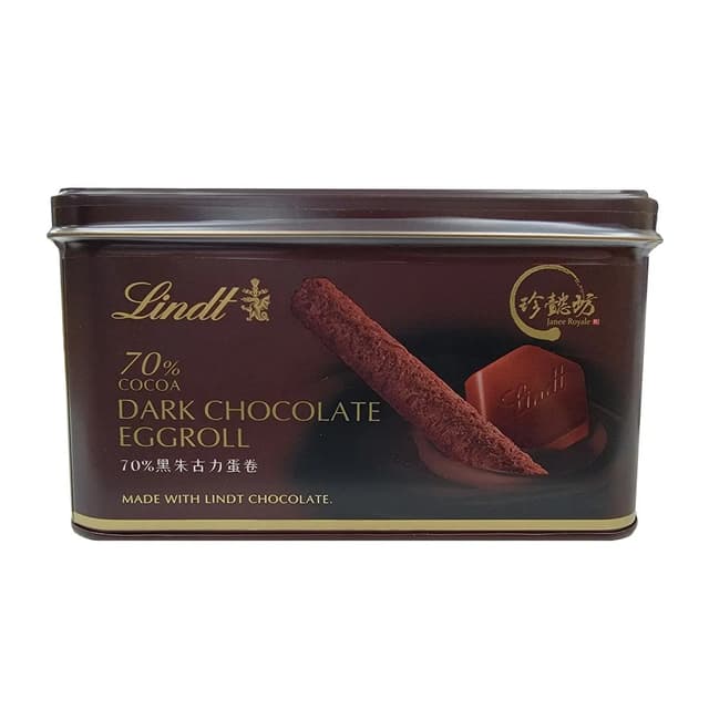 Janee Royale Lindt 70% Cocoa Double Chocolate Eggroll 454g