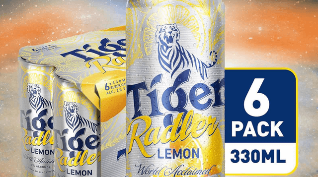 Tiger Beer Radler Can 3300ml