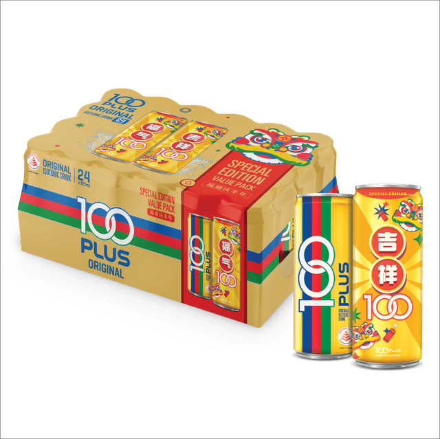 100 Plus Isotonic Drink Original 24 x 325ml