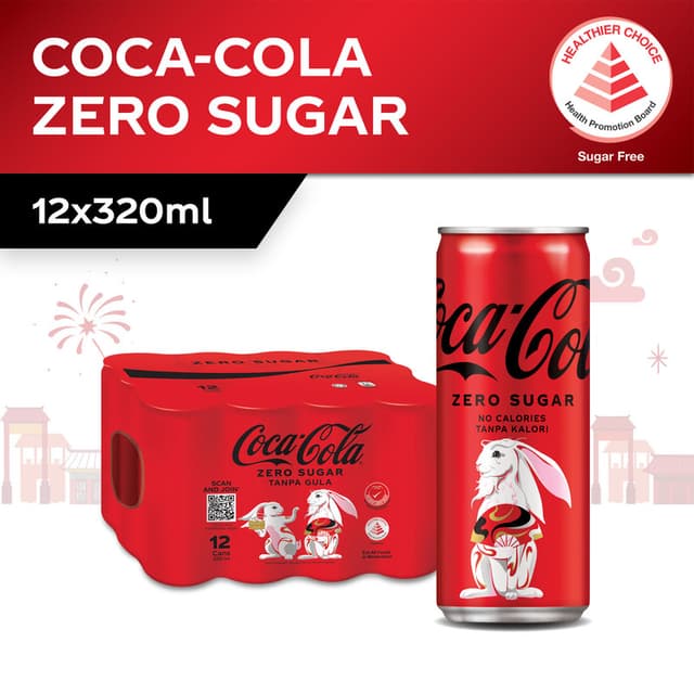 Coca-Cola Zero Sugar 12 x 320ml